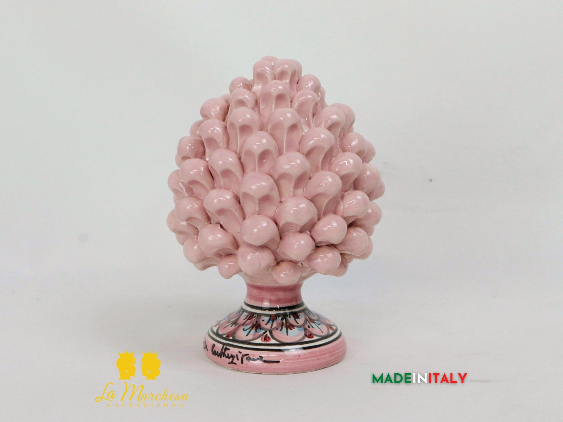 Pigna Siciliana Ceramica di Caltagirone 17cm - Vari Colori