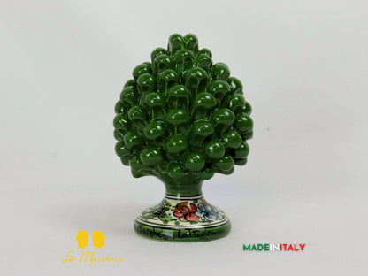 Pigna Siciliana Ceramica di Caltagirone 17cm - Vari Colori