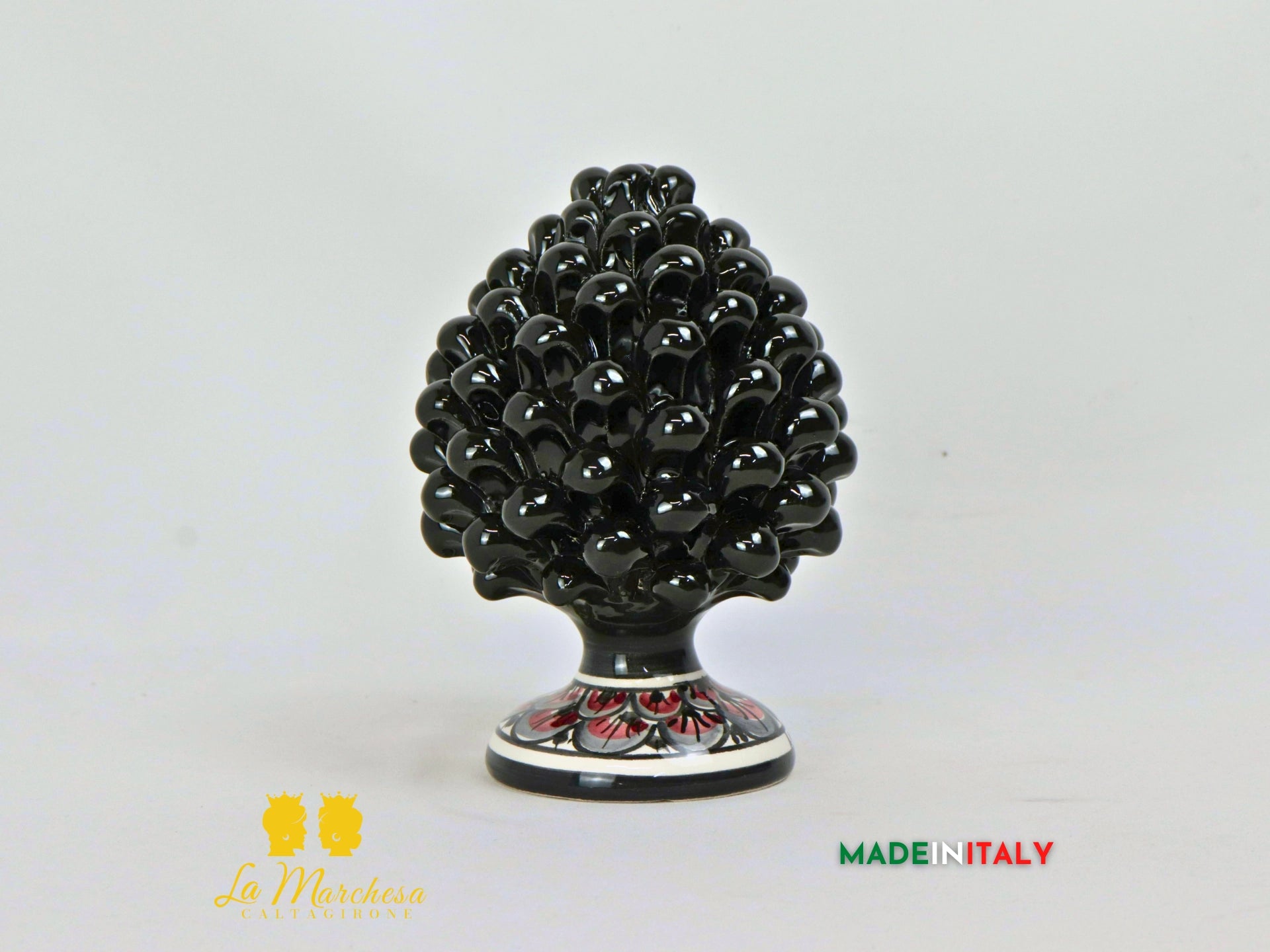 Pigna Siciliana Ceramica di Caltagirone 17cm - Vari Colori