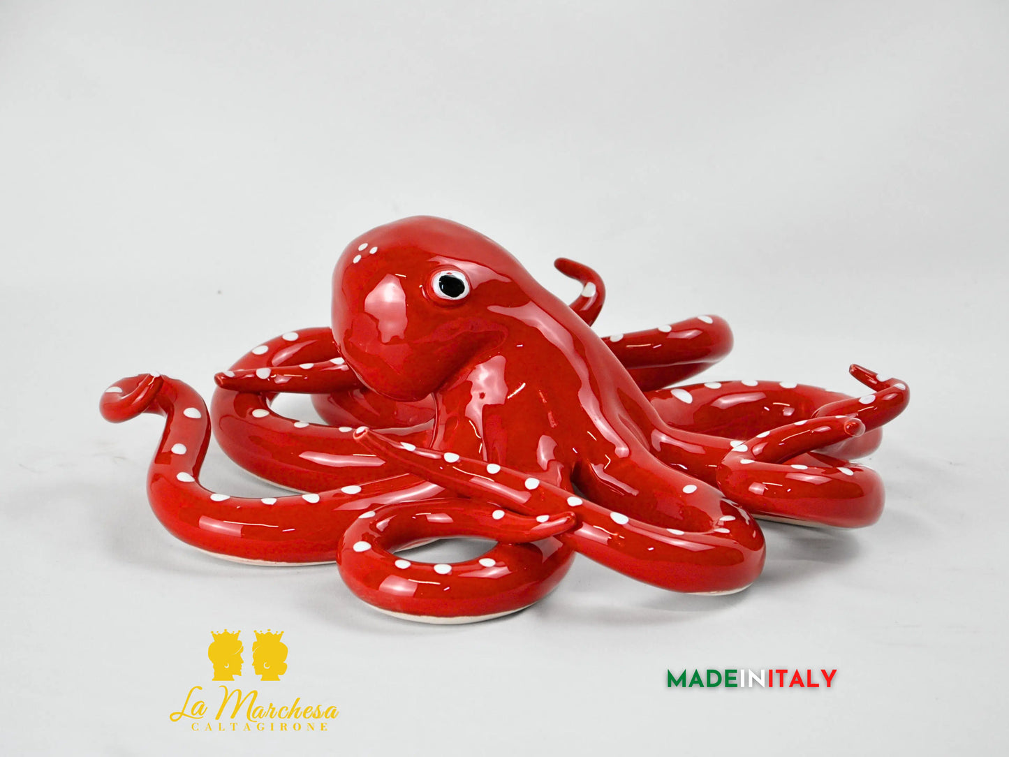Polipo Colorato in Ceramica di Caltagirone - Vari Modelli
