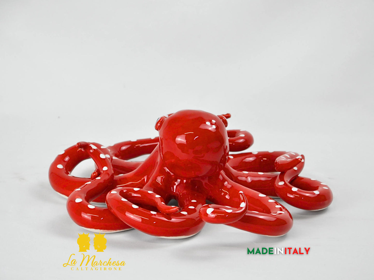 Polipo Colorato in Ceramica di Caltagirone - Vari Modelli