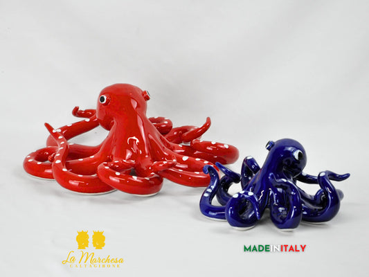 Polipo Colorato in Ceramica di Caltagirone - Vari Modelli