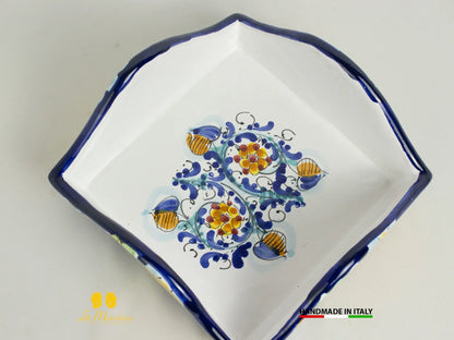 Portatovaglioli in Ceramica di Caltagirone quadrato - Vari Modelli