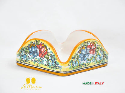 Porta Tovaglioli in Ceramica di Caltagirone