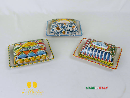 Porta burro decorato in Ceramica di Caltagirone - Vari Modelli