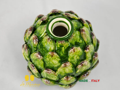Profumatore Ambiente Carciofo in Ceramica di Caltagirone 12cm