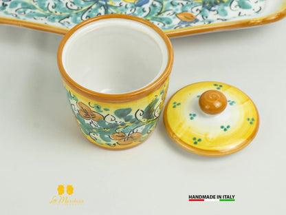 Tete a Tete servizio caffè da 6 tazzine Ceramica di Caltagirone