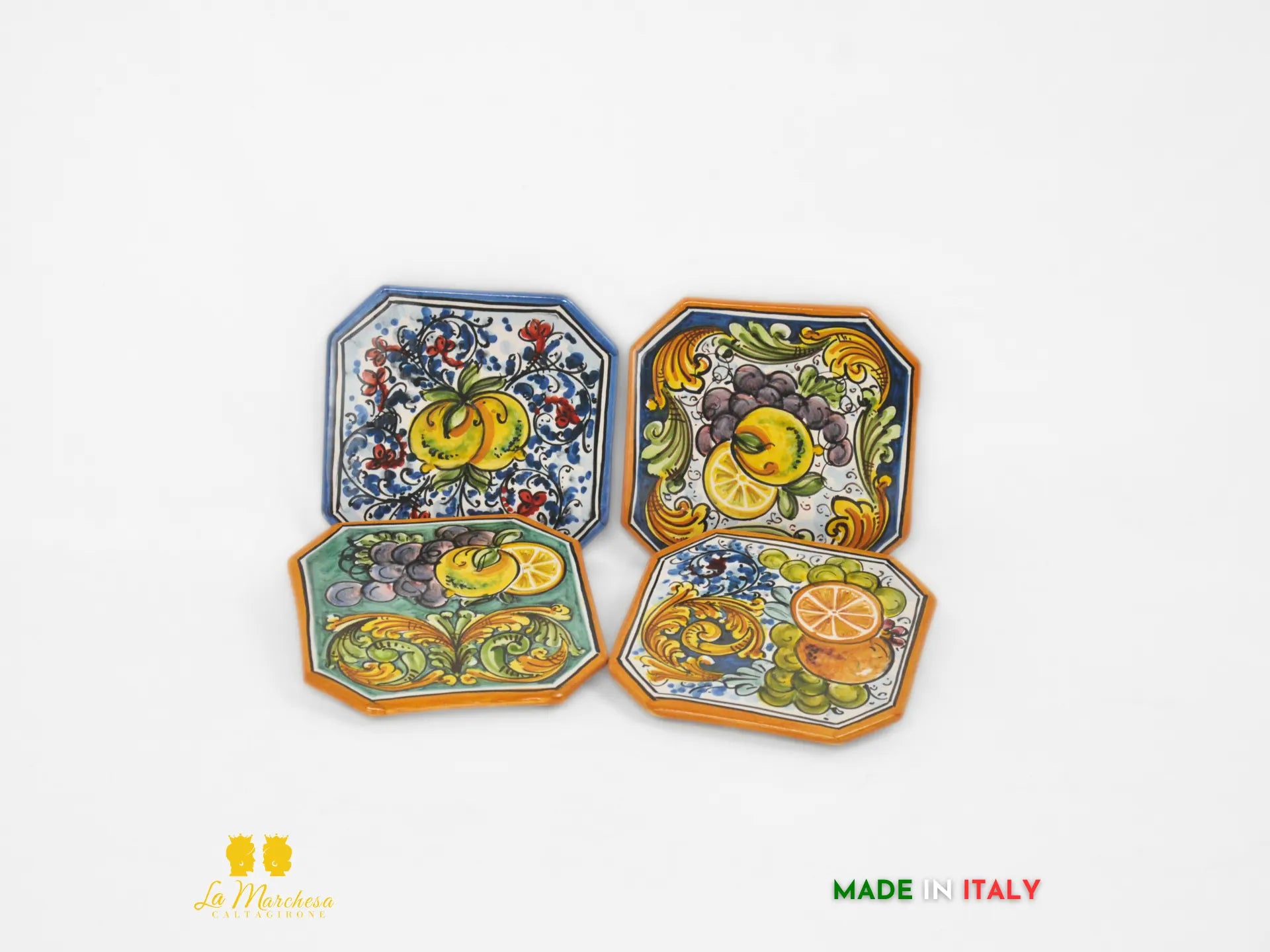 Sottopentola in ceramica di Caltagirone 