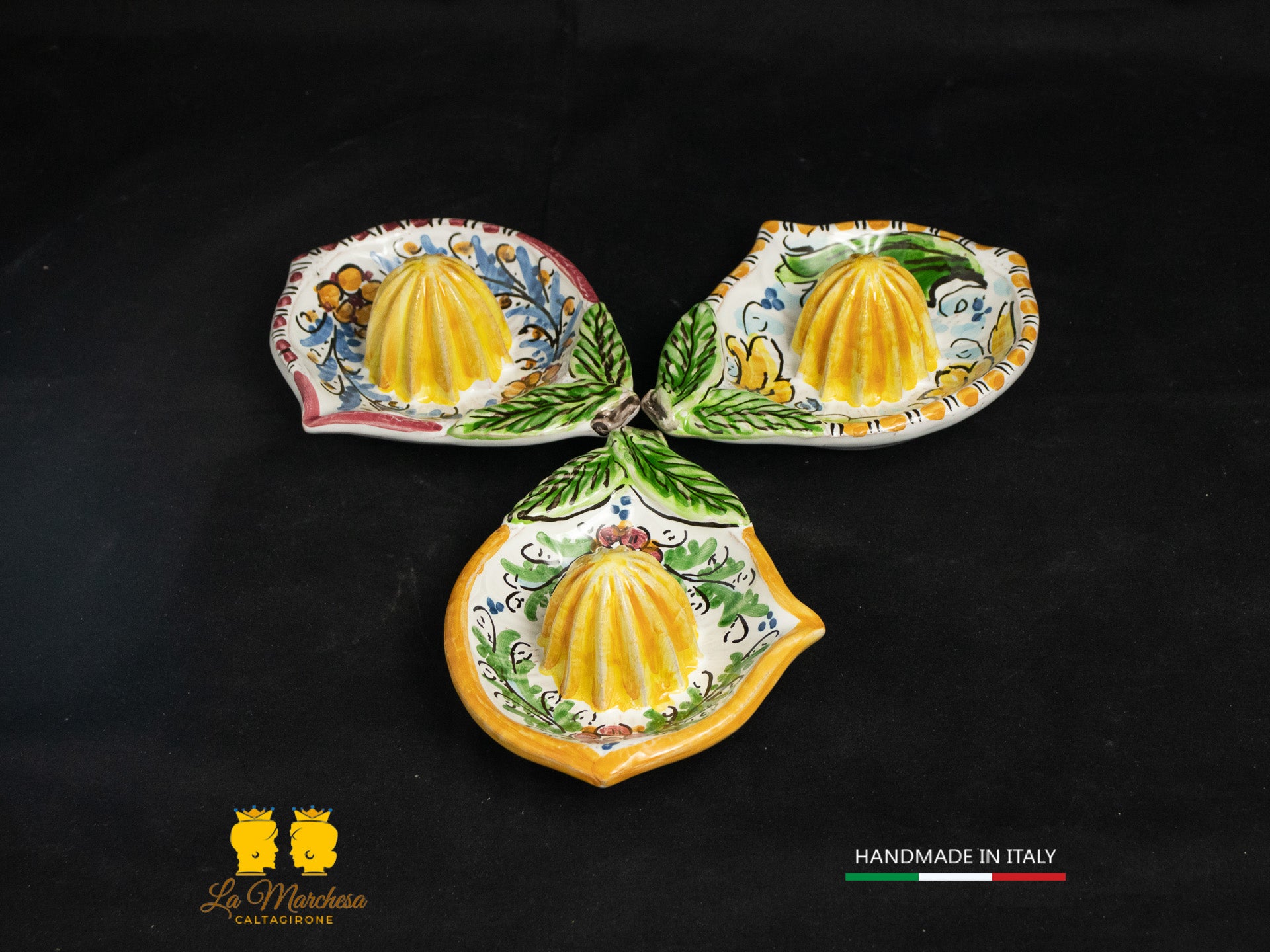 Spremi agrumi in Ceramica di Caltagirone