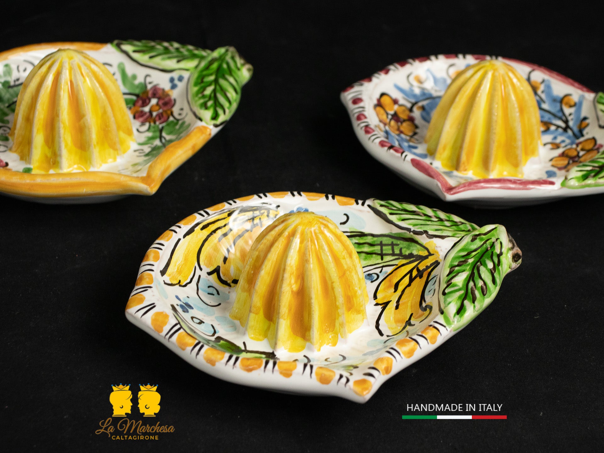 Spremi agrumi in Ceramica di Caltagirone