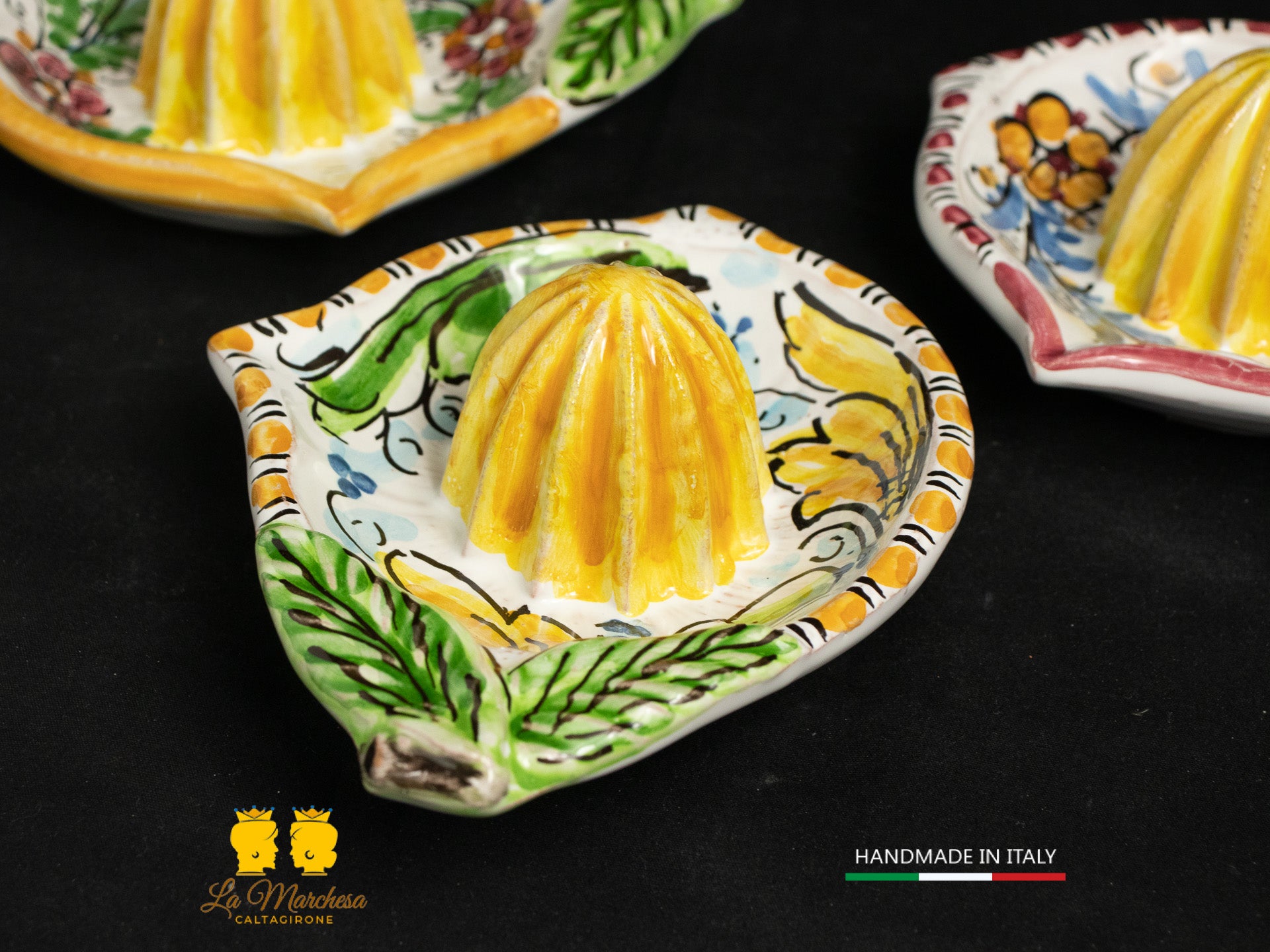 Spremi agrumi in Ceramica di Caltagirone