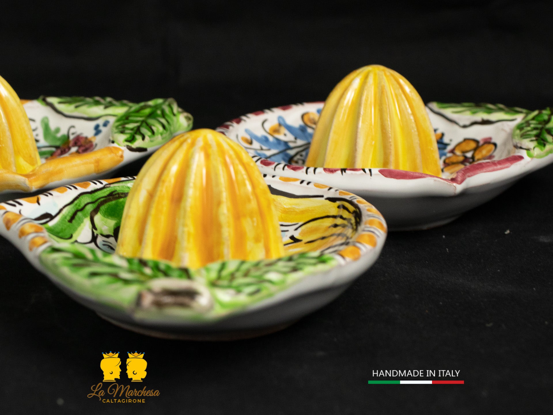Spremi agrumi in Ceramica di Caltagirone