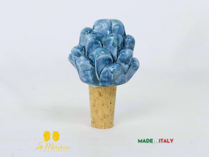 Tappi per Bottiglia in Ceramica di Caltagirone - Vari Colori
