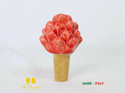 Tappi per Bottiglia in Ceramica di Caltagirone - Vari Colori