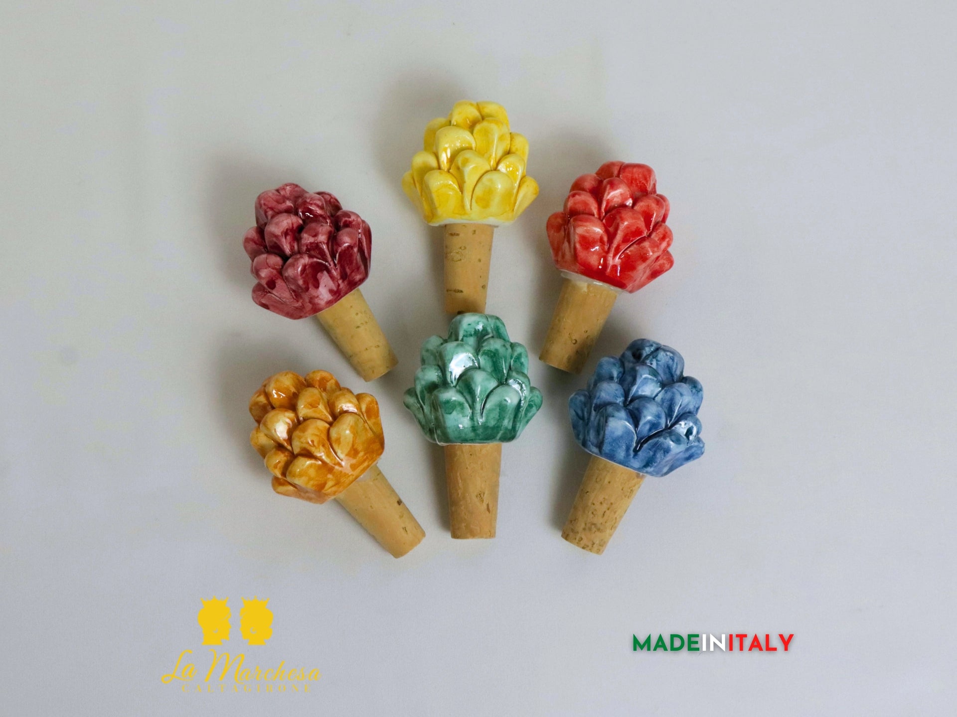 TappiperBottigliainCeramicadiCaltagirone