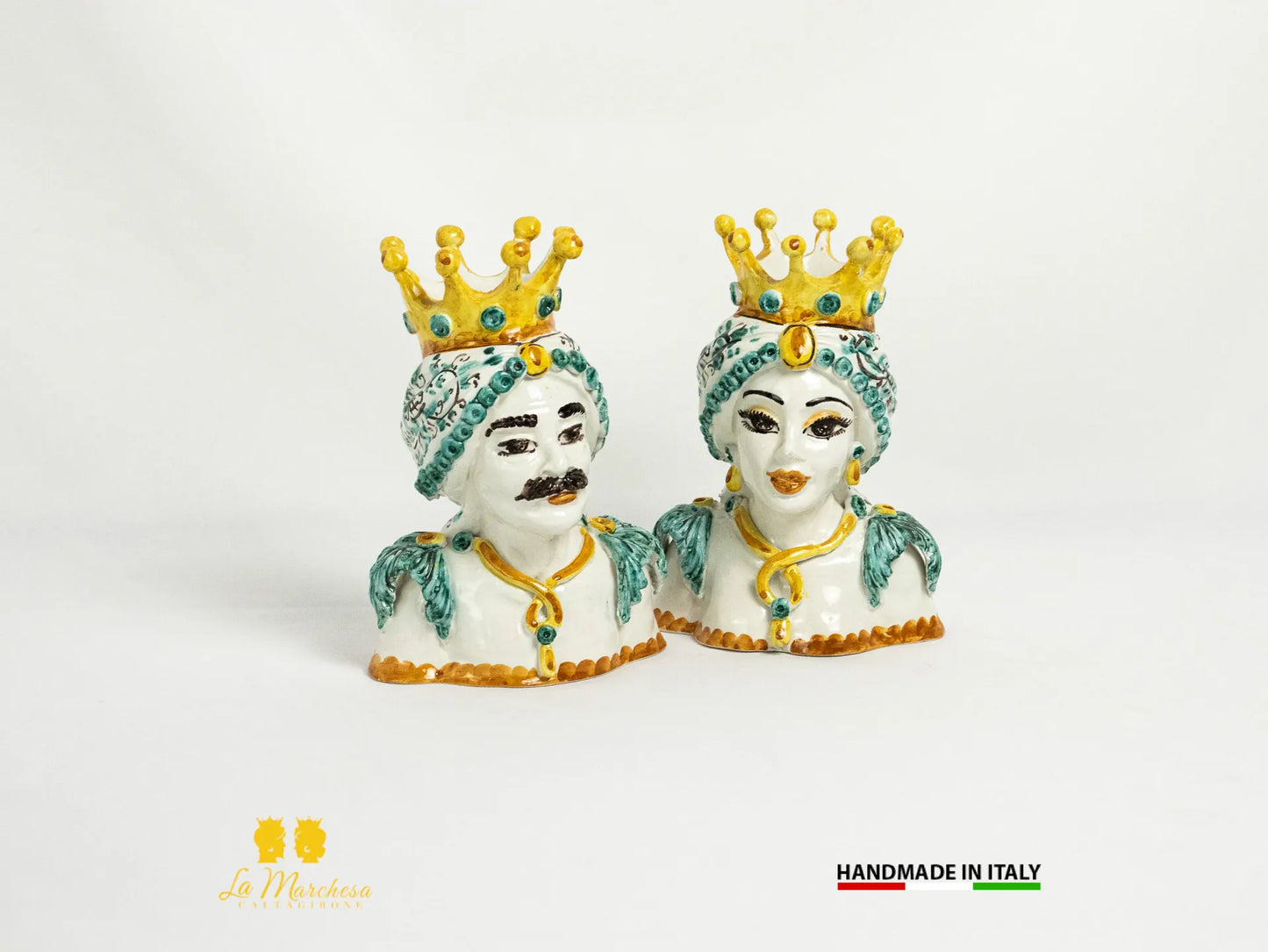 Teste di Moro a mezzo busto 16cm - Vari Modelli