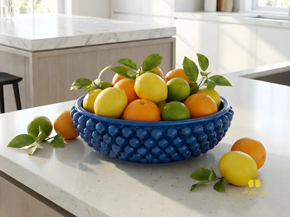 Ciotola Centrotavola Pigna in Ceramica di Caltagirone