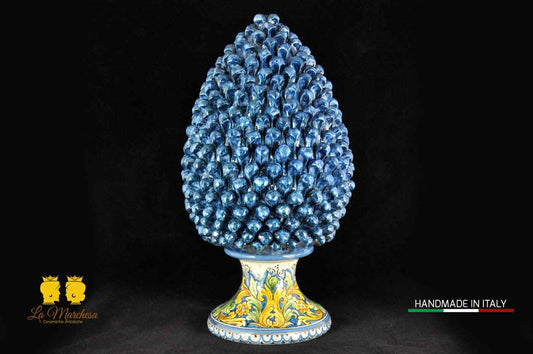 Pigna artigianale Blu H52
